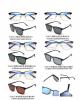 (DHTJ2132)金屬框眼鏡/可拆式太陽眼鏡/時尚套鏡
